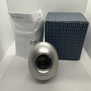 Brookstone "Bob" 5-in-1 Wobble Clock Digital Alarm New in Box